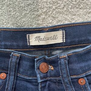 Madewell Dark Blue Denim Jeans